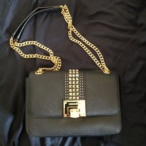 Michael Kors Studded leather shoulder bag